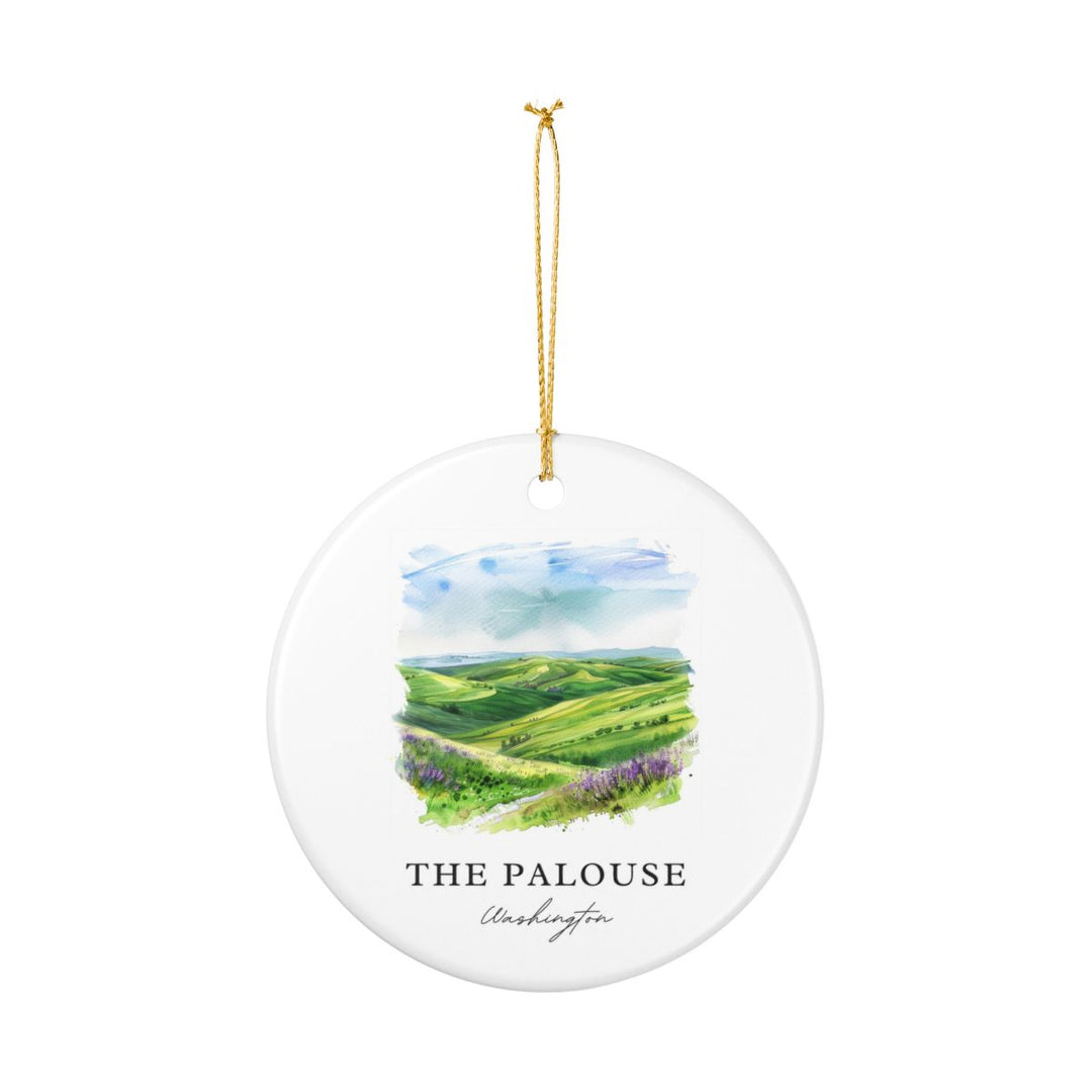 Palouse Washington Ornament: Unique Palouse Washington Souvenir, Palouse Washington Xmas Decor, and Authentic Palouse Washington Gift