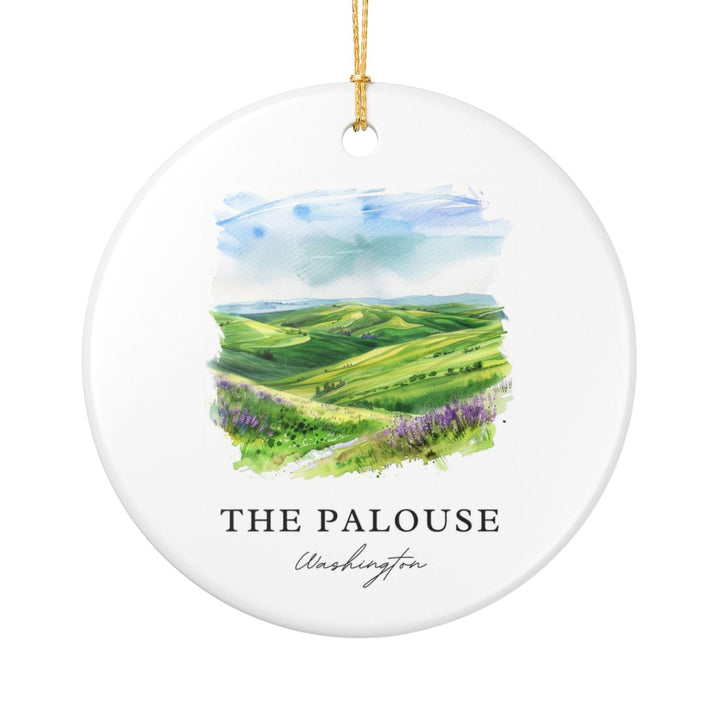 Palouse Washington Ornament: Unique Palouse Washington Souvenir, Palouse Washington Xmas Decor, and Authentic Palouse Washington Gift