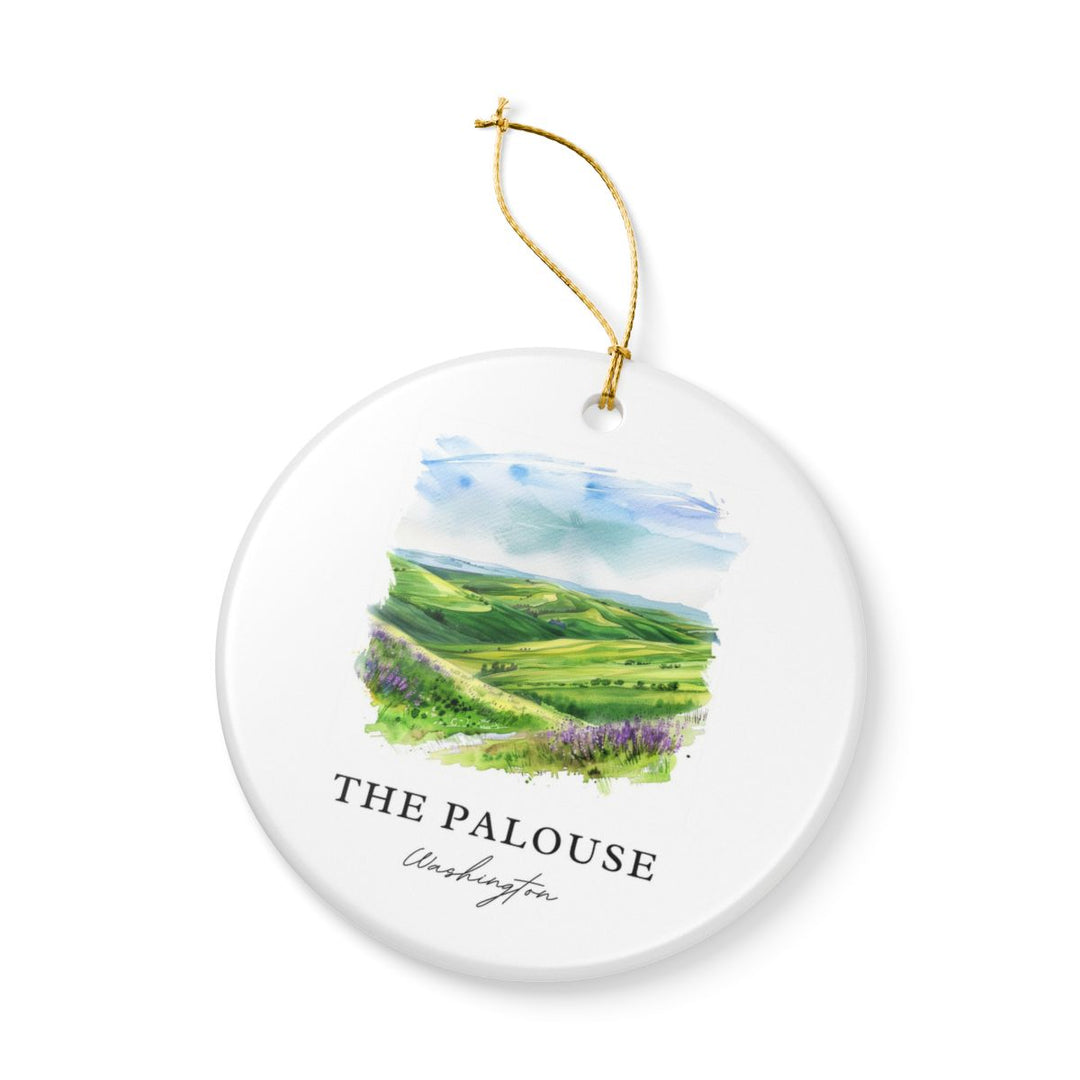Palouse Washington Ornament: Unique Palouse Washington Souvenir, Palouse Washington Xmas Decor, and Authentic Palouse Washington Gift