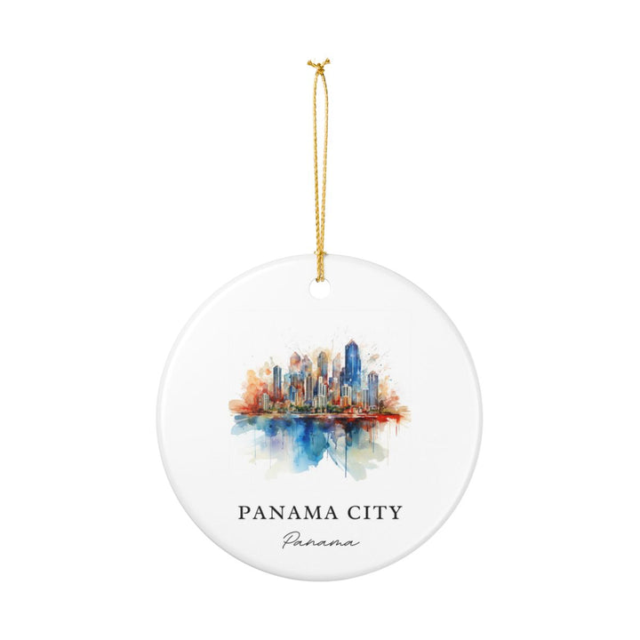 Panama City Panama Ornament: Unique Panama City Souvenir, Panama City Panama Xmas Decor, and Authentic Panama City Gift