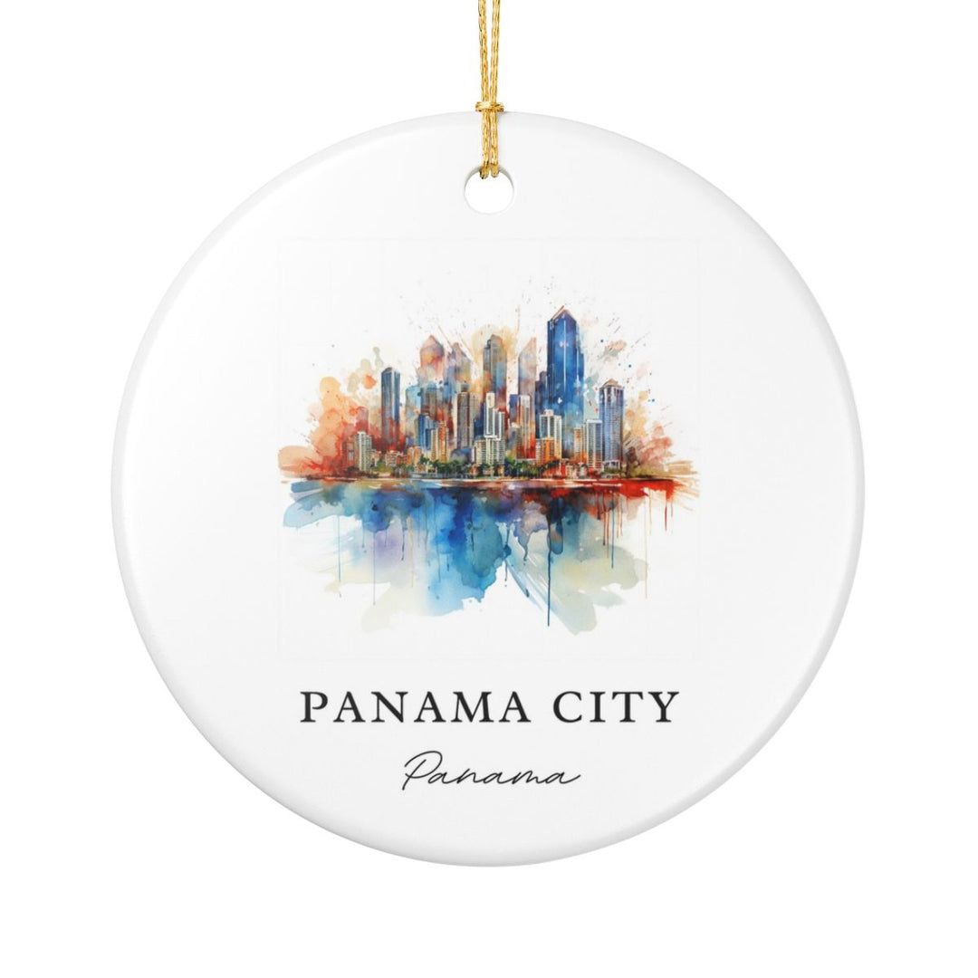 Panama City Panama Ornament: Unique Panama City Souvenir, Panama City Panama Xmas Decor, and Authentic Panama City Gift