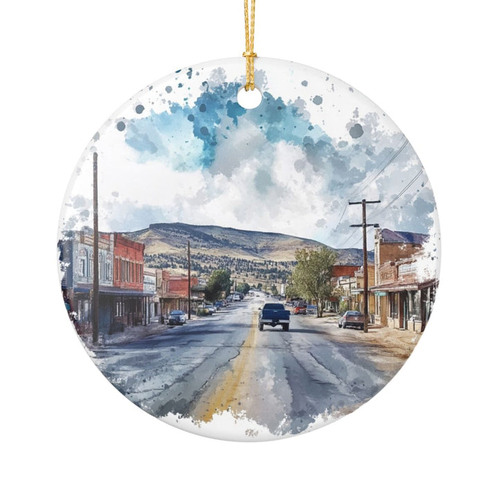 Panguitch Utah USA Ornament: Unique Panguitch Souvenir, Panguitch Utah Xmas Decor, and Authentic Panguitch Gift