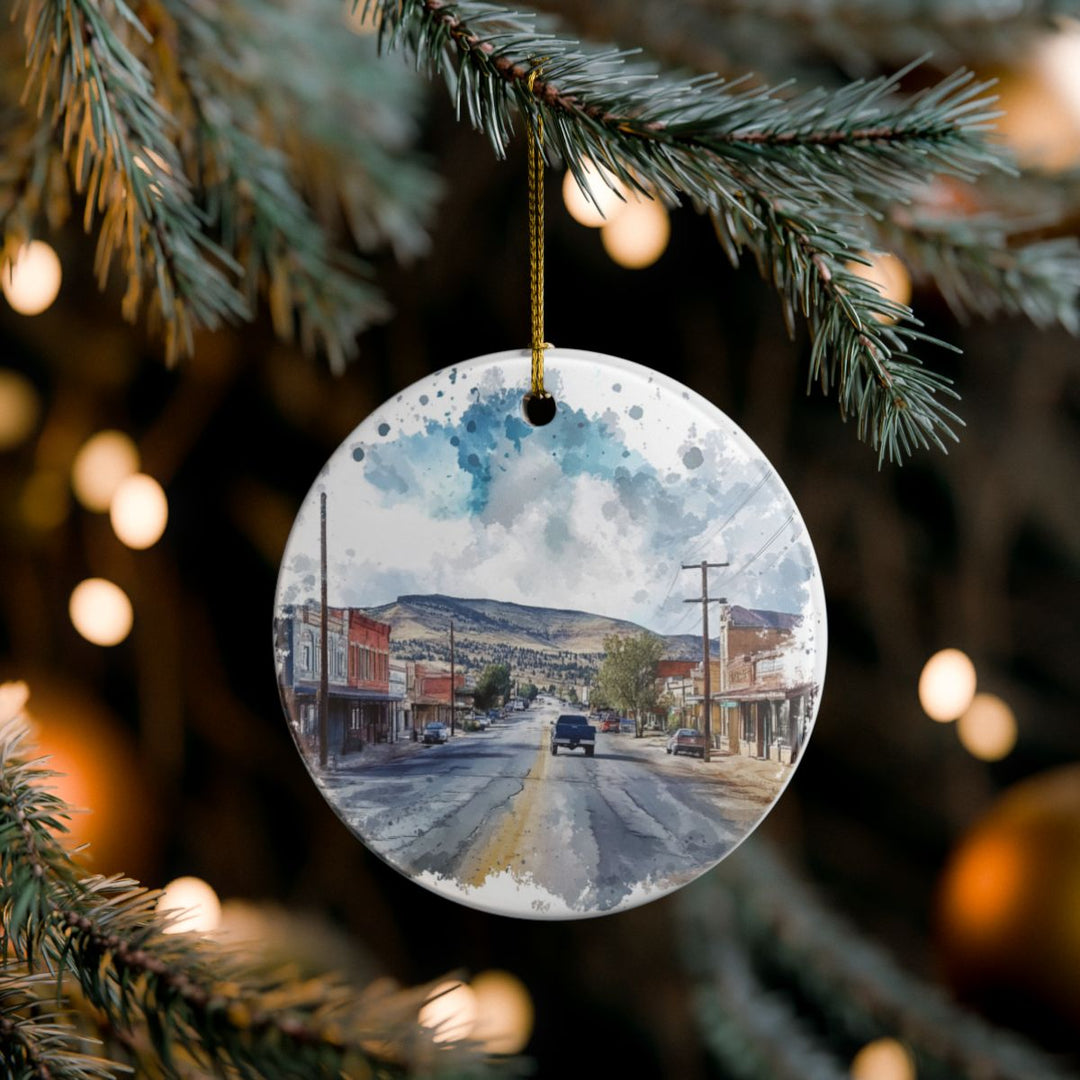 Panguitch Utah USA Ornament: Unique Panguitch Souvenir, Panguitch Utah Xmas Decor, and Authentic Panguitch Gift
