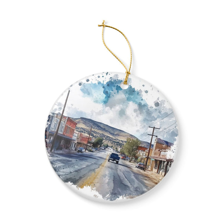 Panguitch Utah USA Ornament: Unique Panguitch Souvenir, Panguitch Utah Xmas Decor, and Authentic Panguitch Gift