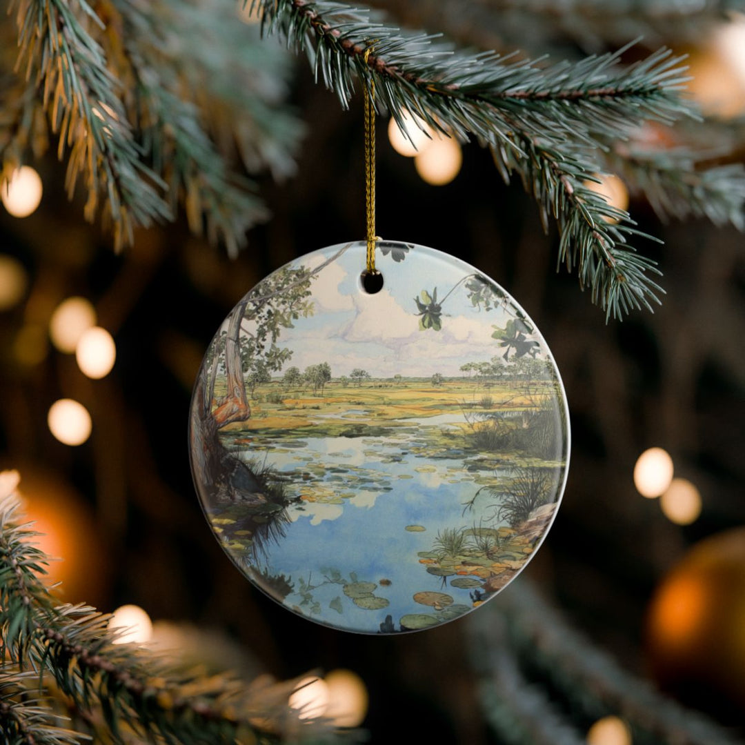 Pantanal Brazil Ornament: Unique Pantanal Souvenir, Pantanal Brazil Xmas Decor, and Authentic Pantanal Gift