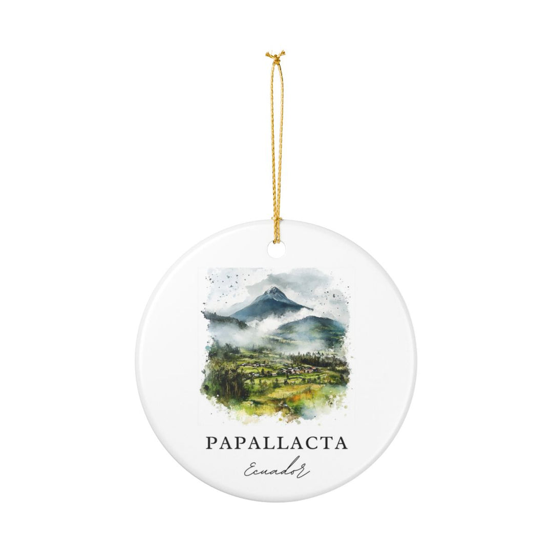 Papallacta Ornament: Unique Papallacta Souvenir, Papallacta Xmas Decor, and Authentic Papallacta Gift