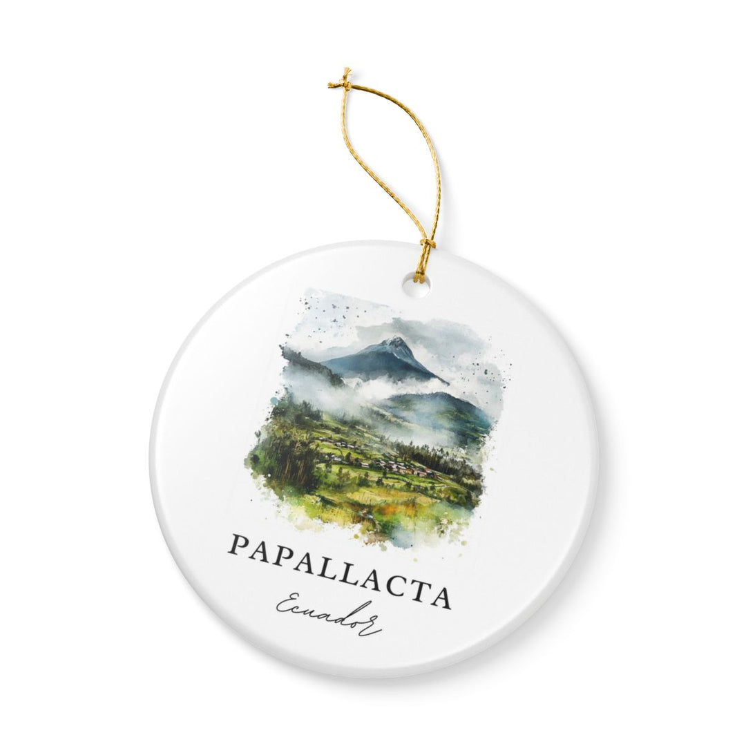 Papallacta Ornament: Unique Papallacta Souvenir, Papallacta Xmas Decor, and Authentic Papallacta Gift