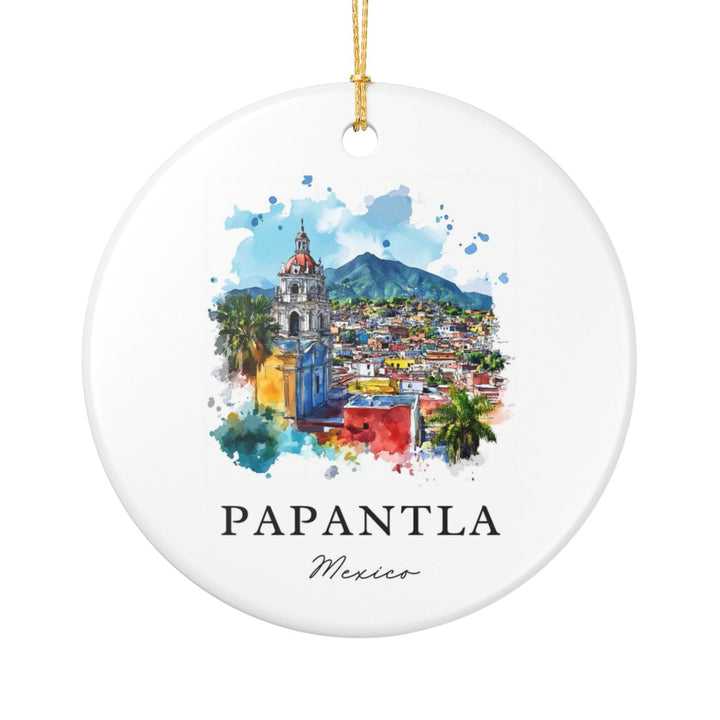 Papantla Mexico Ornament: Unique Papantla Souvenir, Papantla Mexico Xmas Decor, and Authentic Papantla Gift