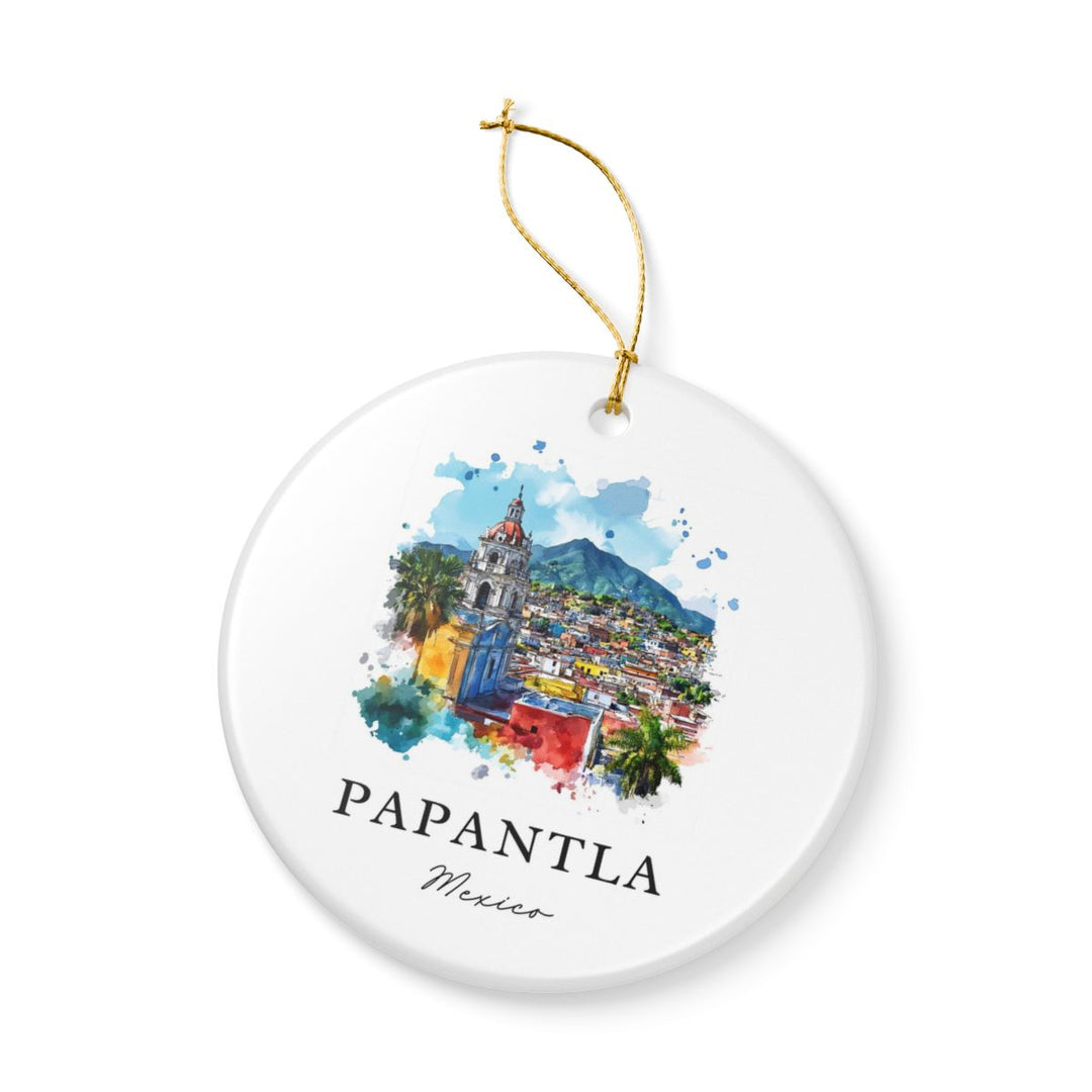 Papantla Mexico Ornament: Unique Papantla Souvenir, Papantla Mexico Xmas Decor, and Authentic Papantla Gift