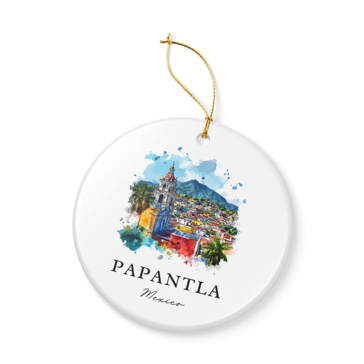 Papantla Mexico Ornament: Unique Papantla Souvenir, Papantla Mexico Xmas Decor, and Authentic Papantla Gift