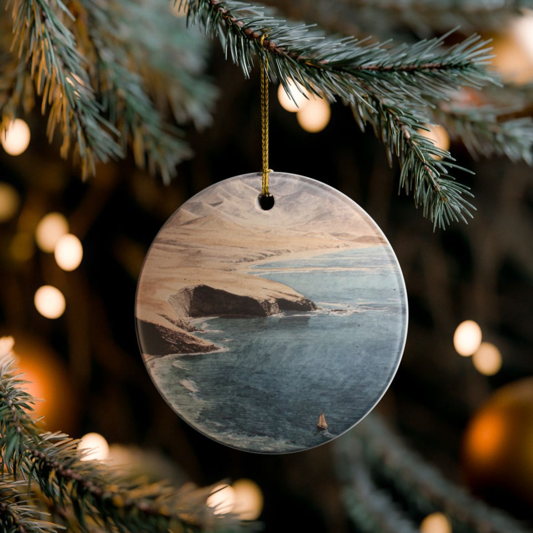 Paracas Peru Ornament: Unique Paracas Souvenir, Paracas Peru Xmas Decor, and Authentic Paracas Gift
