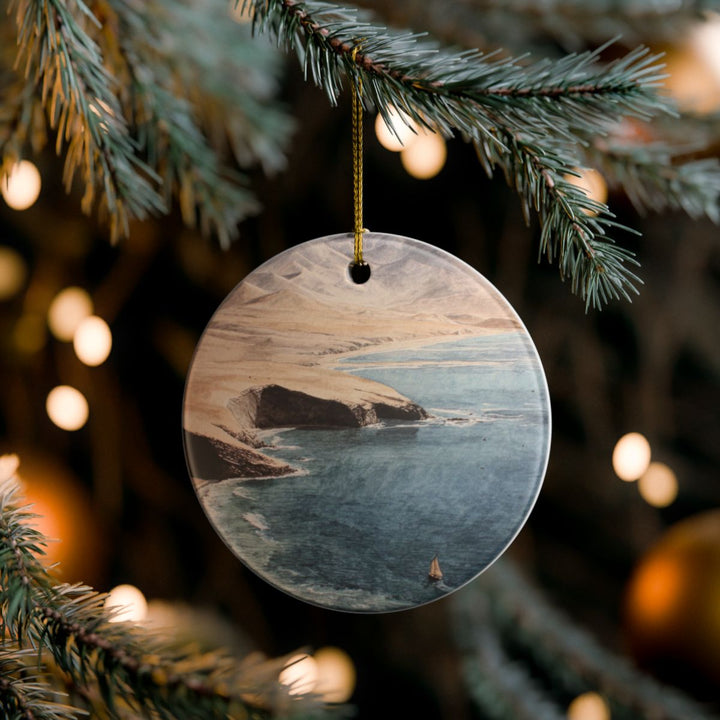 Paracas Peru Ornament: Unique Paracas Souvenir, Paracas Peru Xmas Decor, and Authentic Paracas Gift