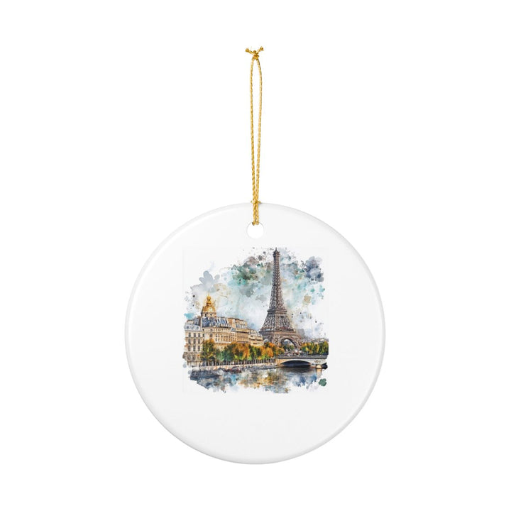Paris France Ornament: Unique Paris Souvenir, Paris France Xmas Decor, and Authentic Paris Gift