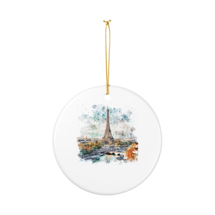 Paris France Ornament: Unique Paris Souvenir, Paris France Xmas Decor, and Authentic Paris Gift