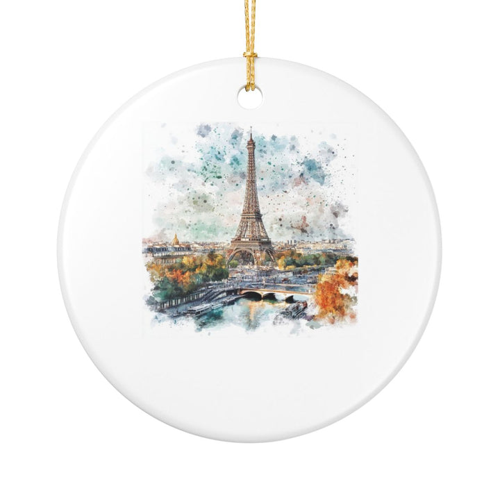 Paris France Ornament: Unique Paris Souvenir, Paris France Xmas Decor, and Authentic Paris Gift