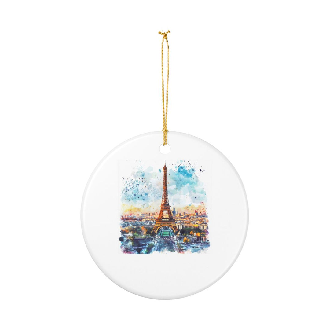 Paris France Ornament: Unique Paris Souvenir, Paris France Xmas Decor, and Authentic Paris Gift