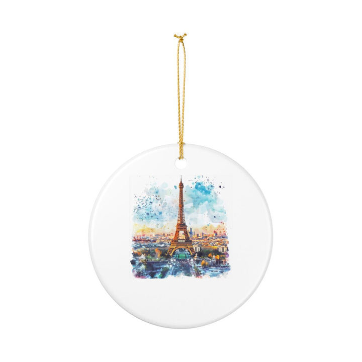 Paris France Ornament: Unique Paris Souvenir, Paris France Xmas Decor, and Authentic Paris Gift