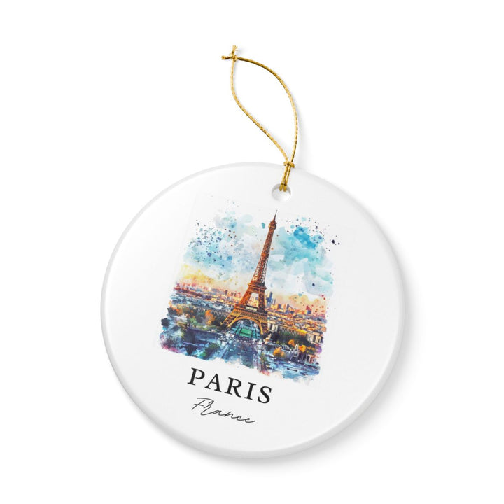 Paris France Ornament | Christmas Travel Souvenir Gift