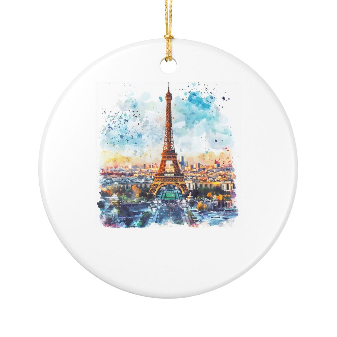 Paris France Ornament: Unique Paris Souvenir, Paris France Xmas Decor, and Authentic Paris Gift