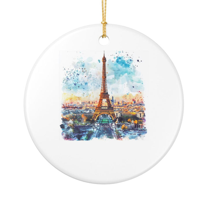 Paris France Ornament: Unique Paris Souvenir, Paris France Xmas Decor, and Authentic Paris Gift