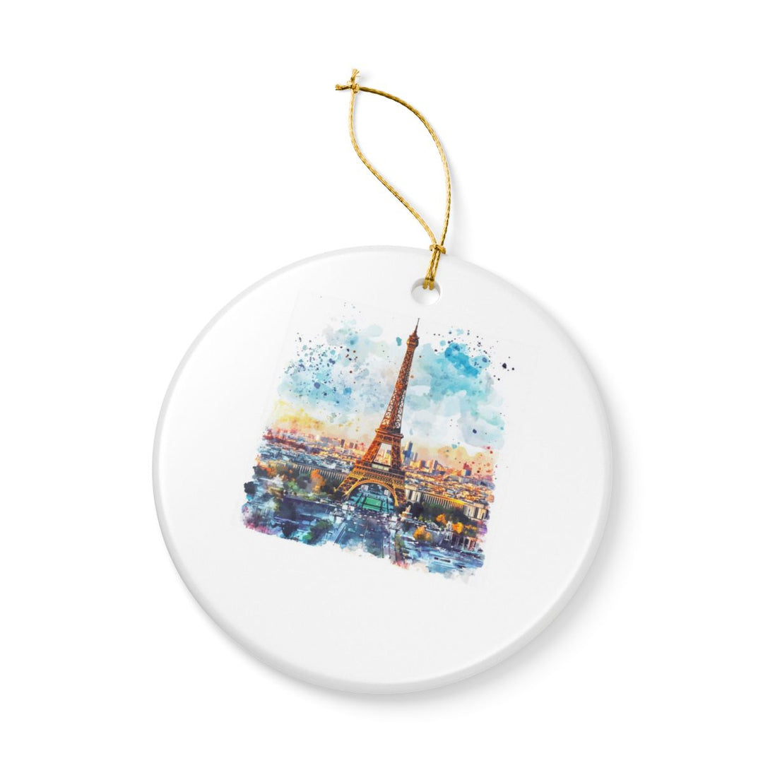 Paris France Ornament: Unique Paris Souvenir, Paris France Xmas Decor, and Authentic Paris Gift