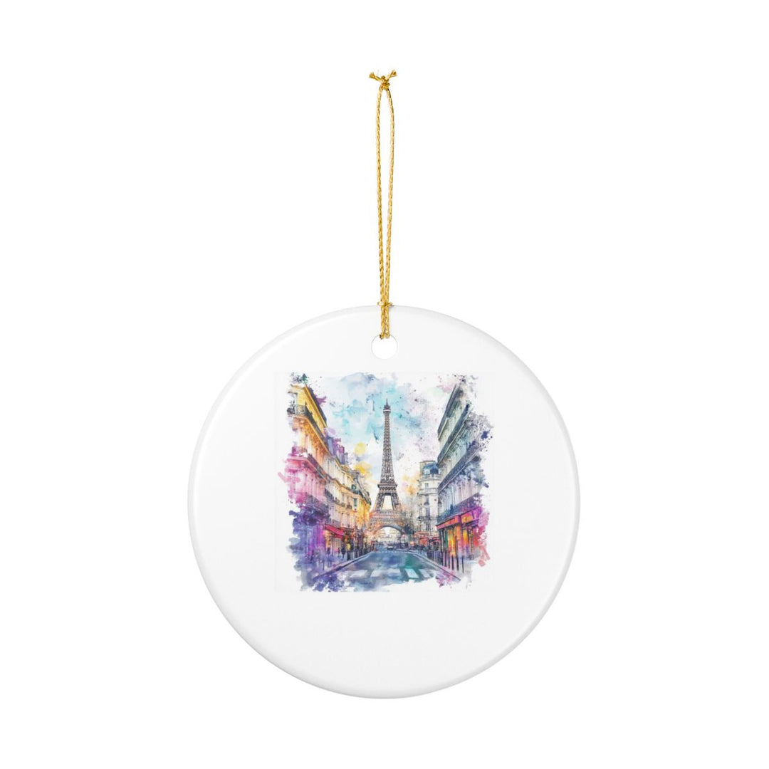 Paris France Ornament: Unique Paris Souvenir, Paris France Xmas Decor, and Authentic Paris Gift