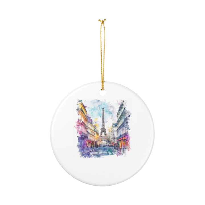 Paris France Ornament: Unique Paris Souvenir, Paris France Xmas Decor, and Authentic Paris Gift