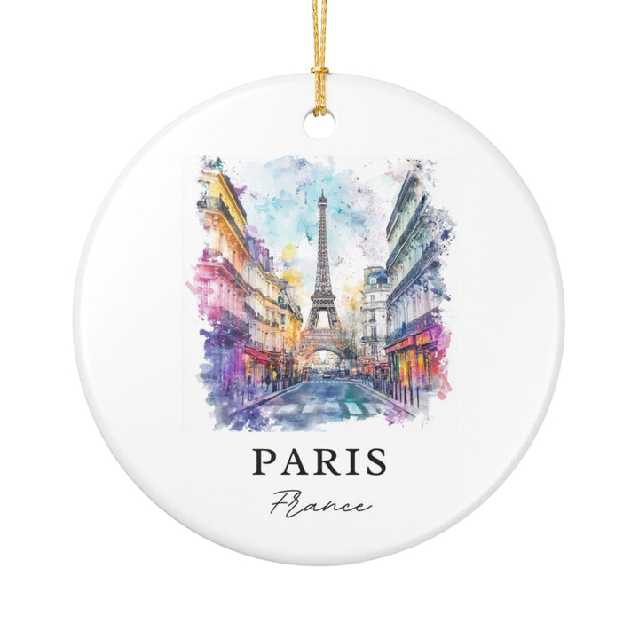 Paris France Ornament | Christmas Travel Souvenir Gift