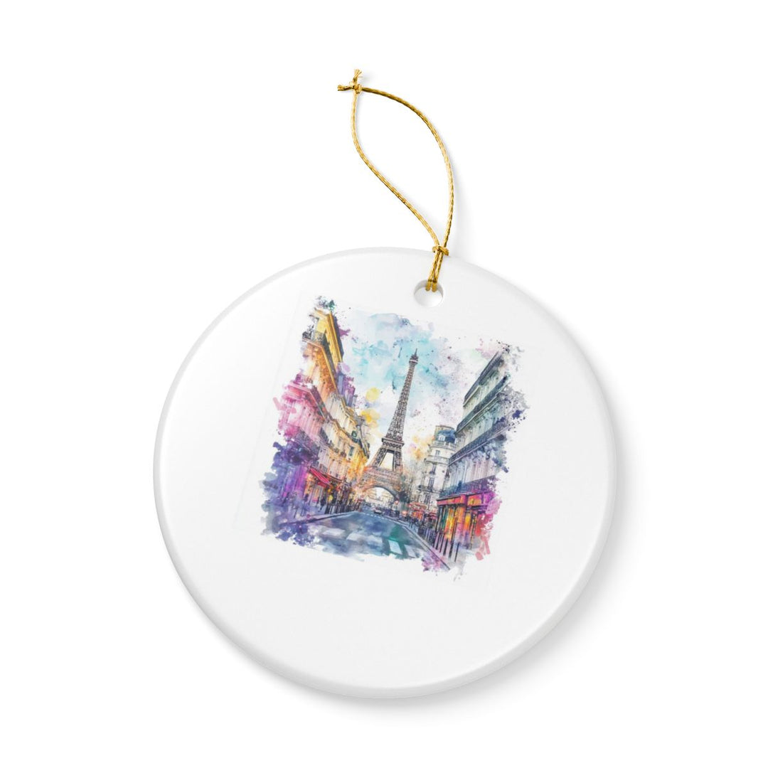 Paris France Ornament: Unique Paris Souvenir, Paris France Xmas Decor, and Authentic Paris Gift