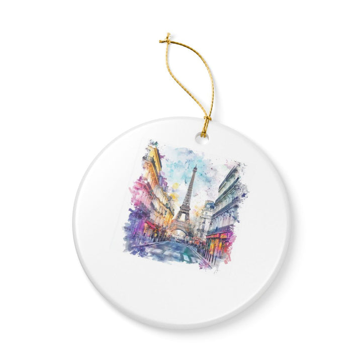 Paris France Ornament: Unique Paris Souvenir, Paris France Xmas Decor, and Authentic Paris Gift