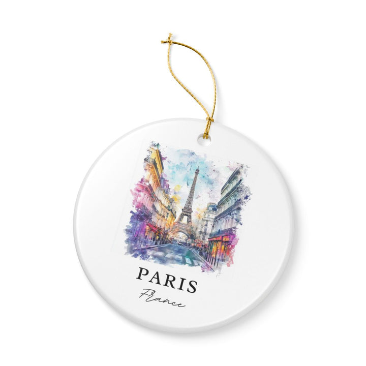 Paris France Ornament | Christmas Travel Souvenir Gift