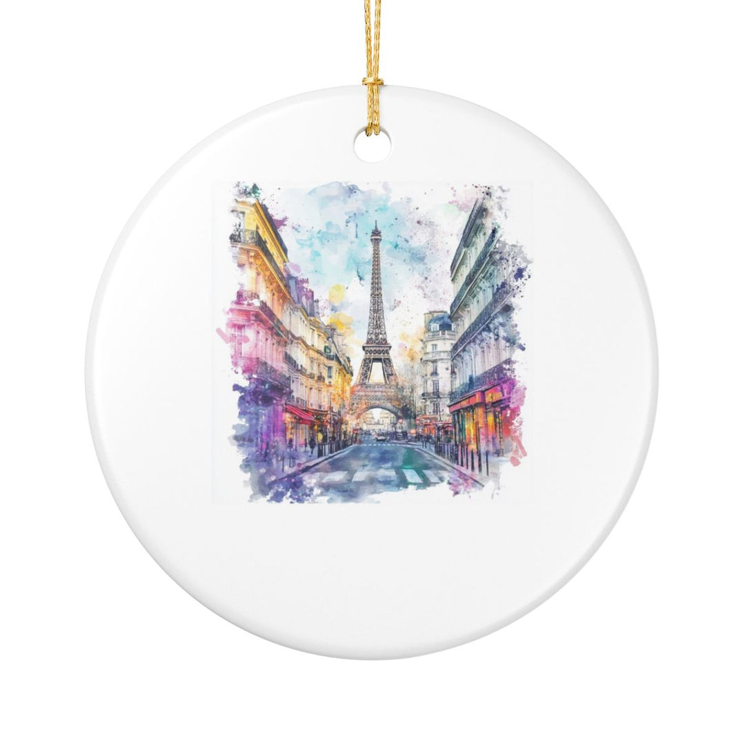 Paris France Ornament: Unique Paris Souvenir, Paris France Xmas Decor, and Authentic Paris Gift
