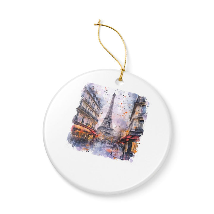 Paris France Ornament: Unique Paris Souvenir, Paris France Xmas Decor, and Authentic Paris Gift