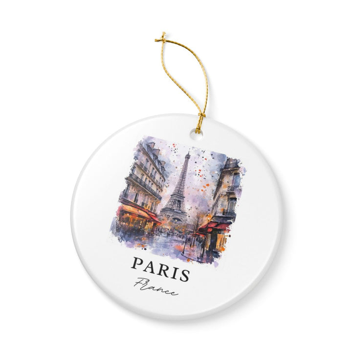Paris France Ornament | Christmas Travel Souvenir Gift