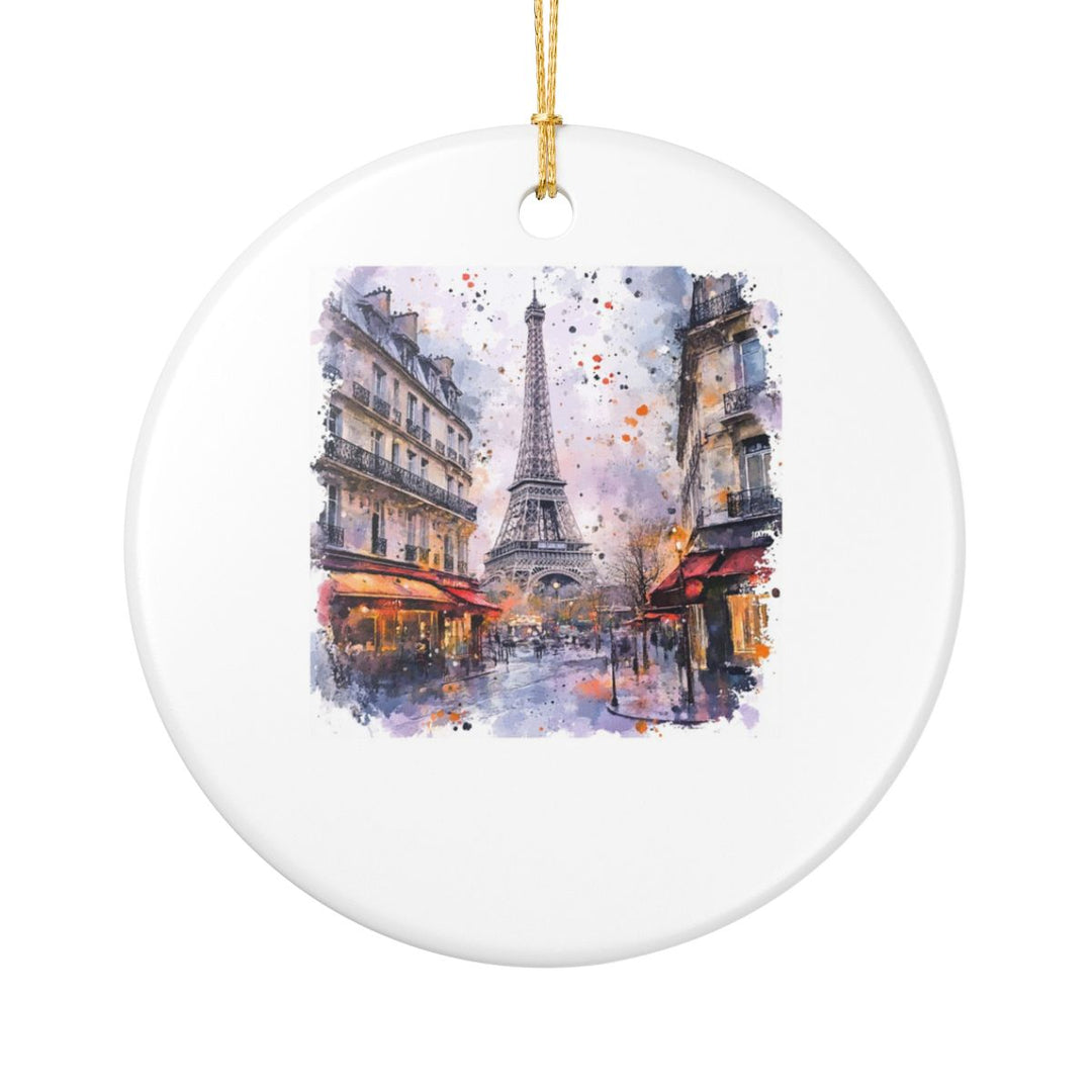 Paris France Ornament: Unique Paris Souvenir, Paris France Xmas Decor, and Authentic Paris Gift