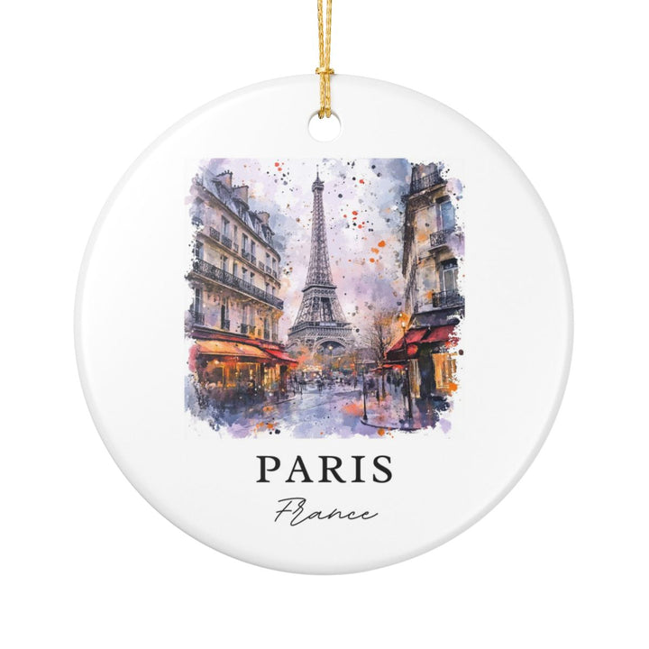 Paris France Ornament | Christmas Travel Souvenir Gift