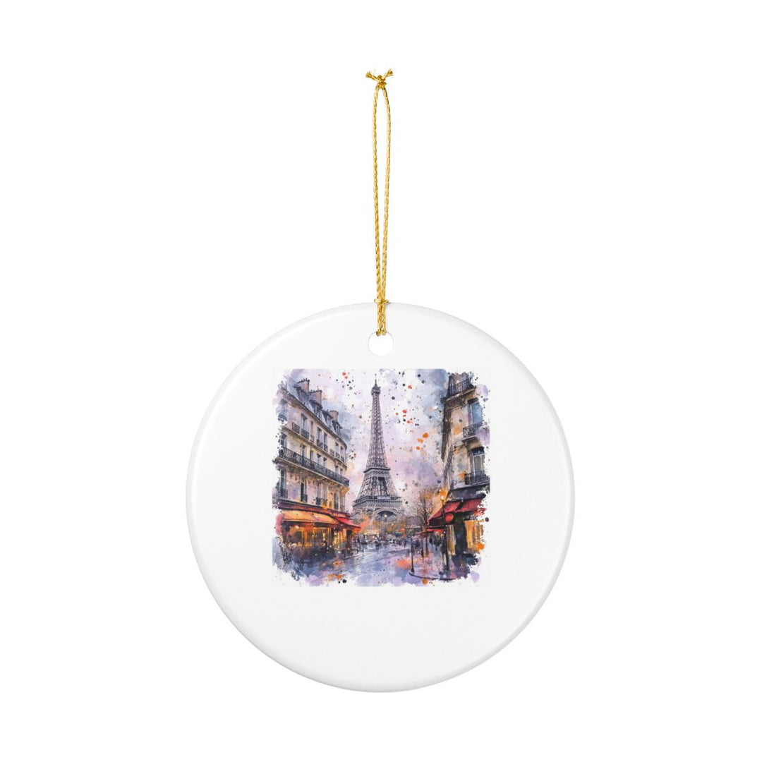 Paris France Ornament: Unique Paris Souvenir, Paris France Xmas Decor, and Authentic Paris Gift