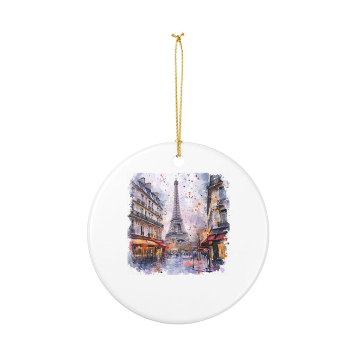 Paris France Ornament: Unique Paris Souvenir, Paris France Xmas Decor, and Authentic Paris Gift