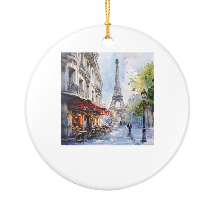 Paris France Ornament: Unique Paris Souvenir, Paris France Xmas Decor, and Authentic Paris Gift
