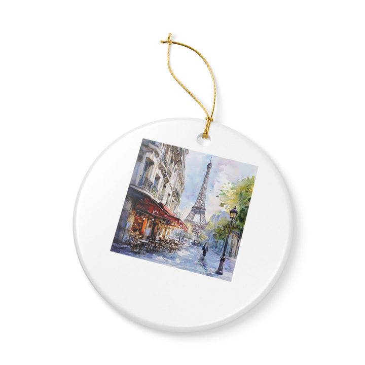 Paris France Ornament: Unique Paris Souvenir, Paris France Xmas Decor, and Authentic Paris Gift