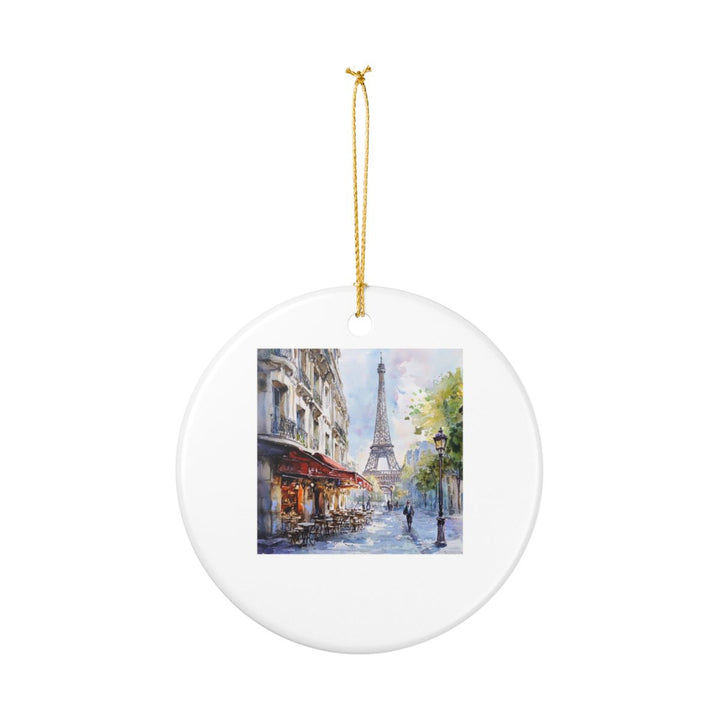 Paris France Ornament: Unique Paris Souvenir, Paris France Xmas Decor, and Authentic Paris Gift