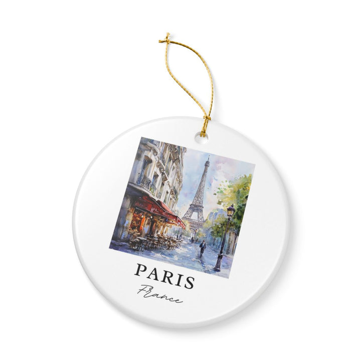 Paris France Ornament | Christmas Travel Souvenir Gift