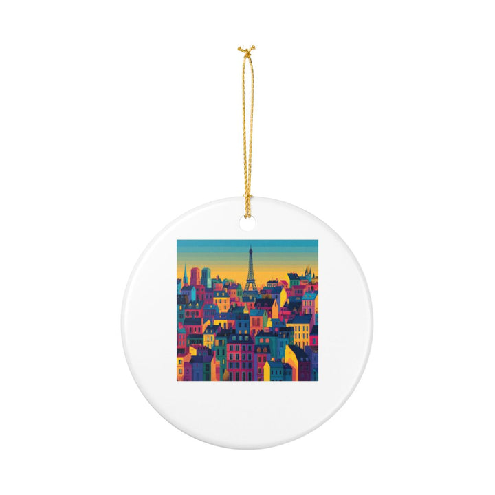 Paris France Ornament: Unique Paris Souvenir, Paris France Xmas Decor, and Authentic Paris Gift