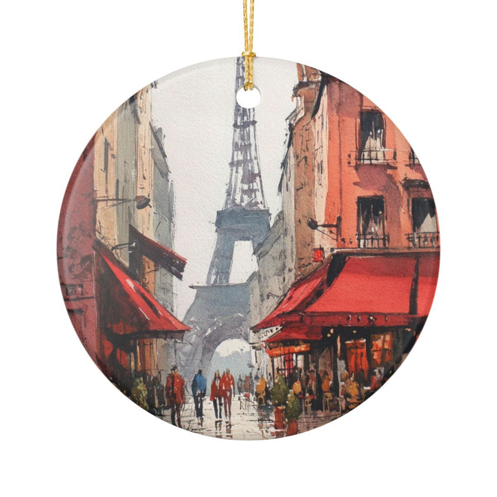 Paris France Ornament: Unique Paris Souvenir, Paris France Xmas Decor, and Authentic Paris Gift
