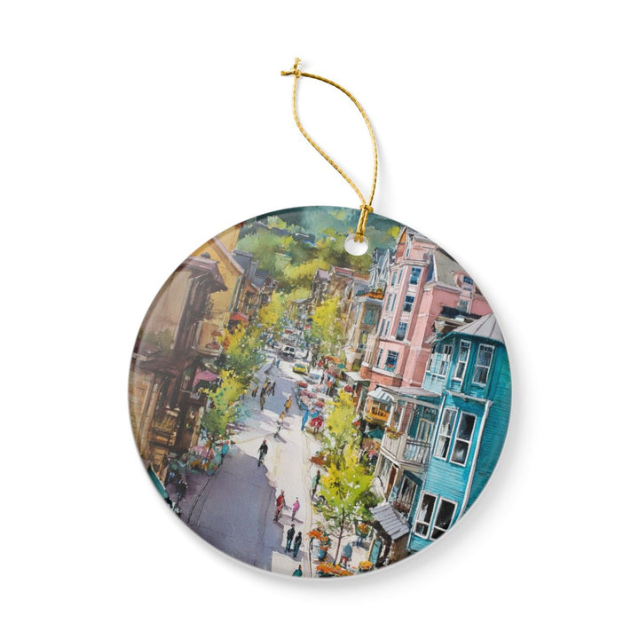 Park City Utah Ornament: Unique Park City Souvenir, Park City Utah Xmas Decor, and Authentic Park City Gift
