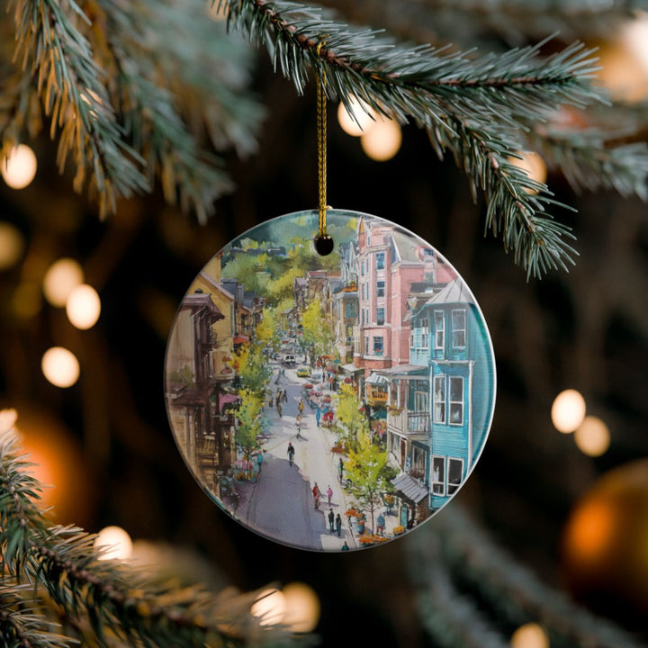 Park City Utah Ornament: Unique Park City Souvenir, Park City Utah Xmas Decor, and Authentic Park City Gift