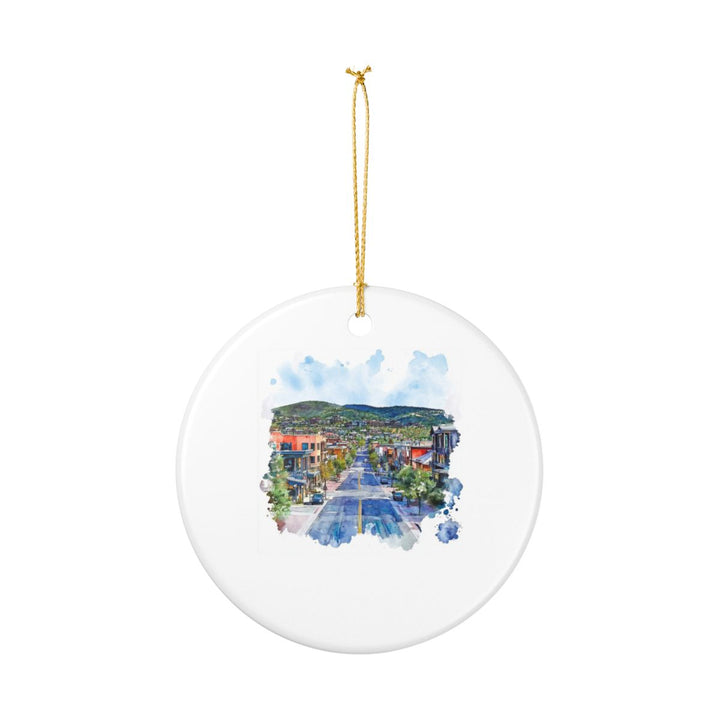 Park City Utah Ornament: Unique Park City Souvenir, Park City Utah Xmas Decor, and Authentic Park City Gift