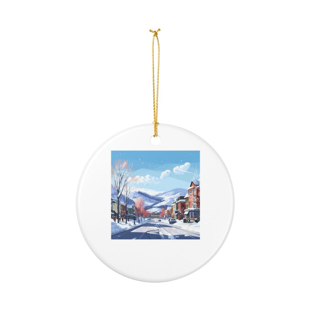 Park City Utah Ornament: Unique Park City Souvenir, Park City Utah Xmas Decor, and Authentic Park City Gift