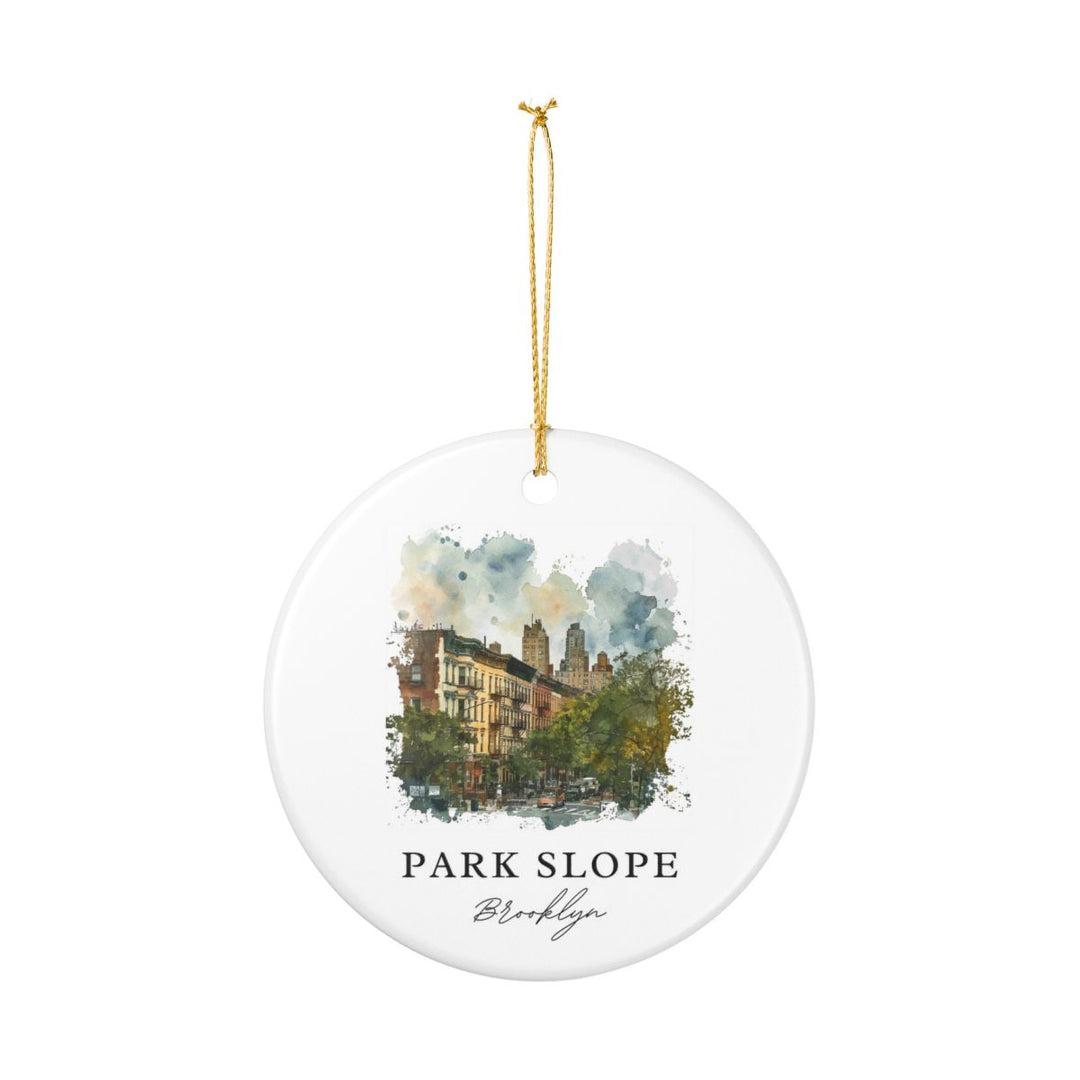 Park Slope NYC New York Ornament: Unique Park Slope NYC Souvenir, Park Slope NYC New York Xmas Decor, and Authentic Park Slope NYC Gift