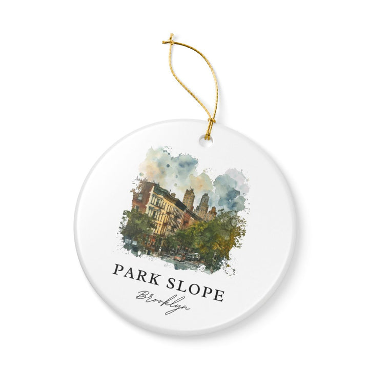 Park Slope NYC New York Ornament: Unique Park Slope NYC Souvenir, Park Slope NYC New York Xmas Decor, and Authentic Park Slope NYC Gift